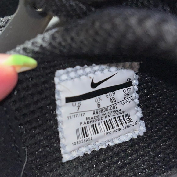 Used Nike x Off white presto size 7- Black - Picture 6 of 8